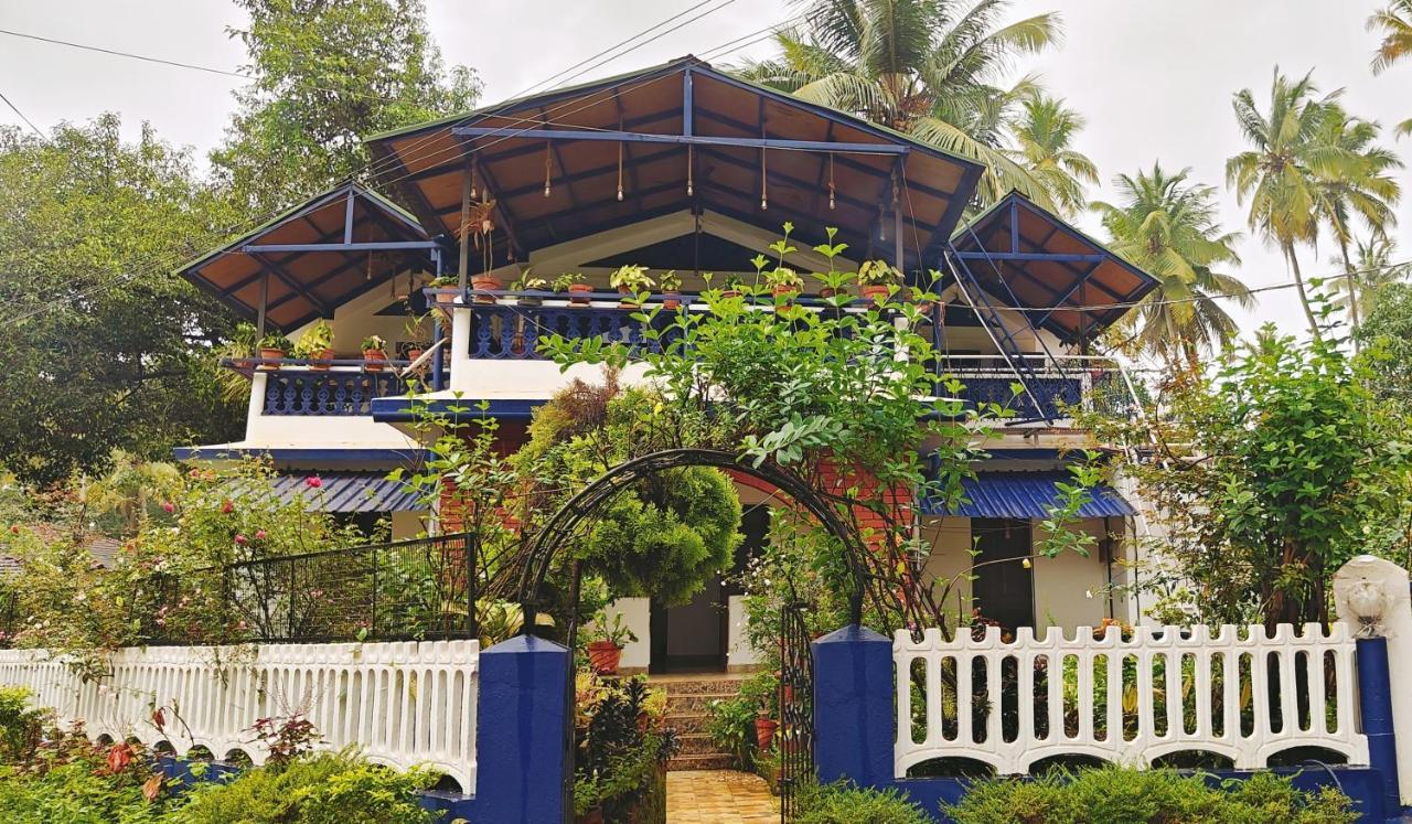 Villa Curlies Blue House Anjuna Exterior foto