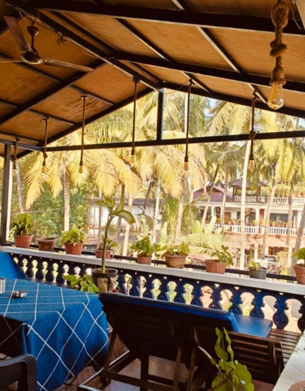 Villa Curlies Blue House Anjuna Exterior foto