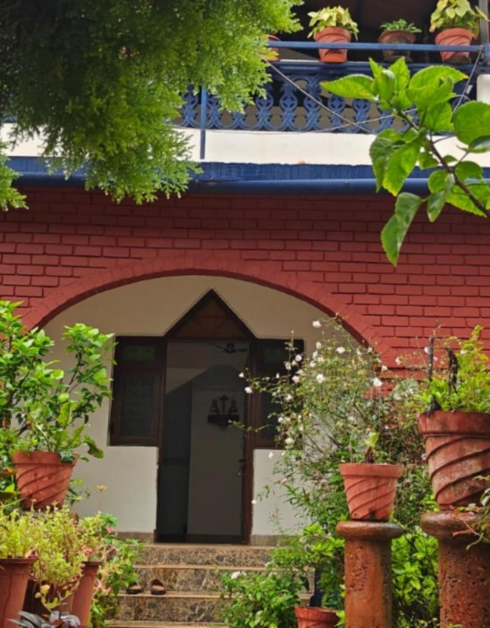 Villa Curlies Blue House Anjuna Exterior foto