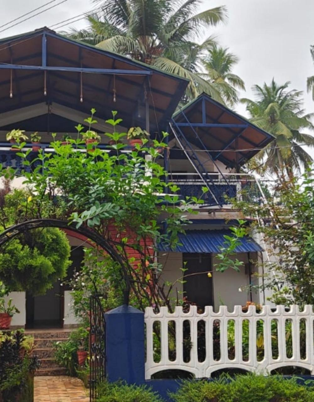 Villa Curlies Blue House Anjuna Exterior foto
