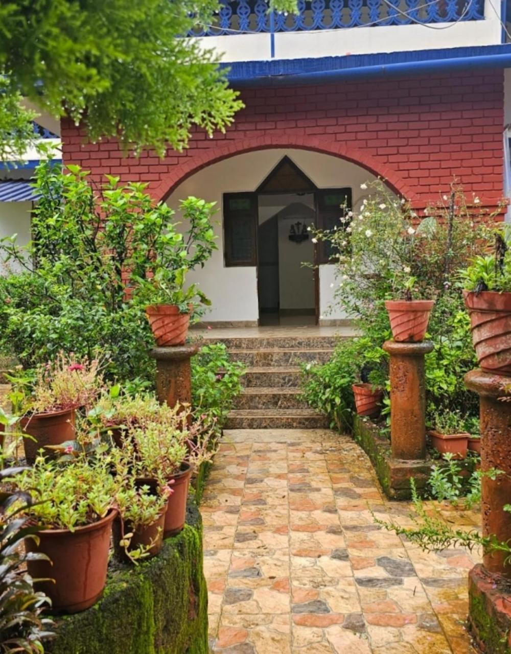 Villa Curlies Blue House Anjuna Exterior foto